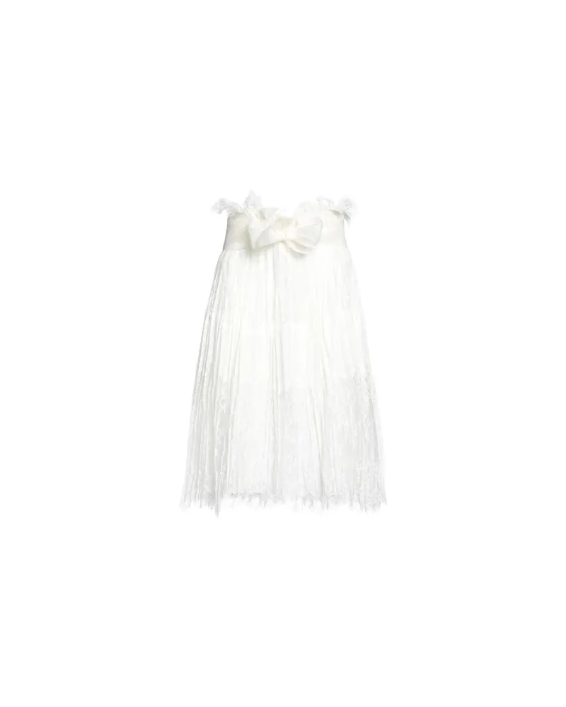 Ermanno Scervino HOSEN & RÖCKE - Midi-Röckeauf YOOX.COM Weiß
