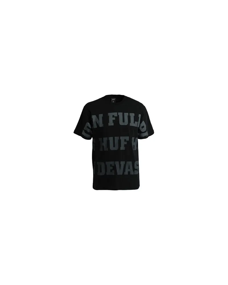 HUF TOPS - T-shirtsauf YOOX.COM Schwarz