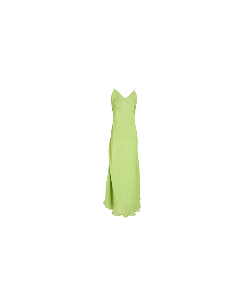 PRISCAVera KLEIDER - Maxi-Kleiderauf YOOX.COM Limettengrün