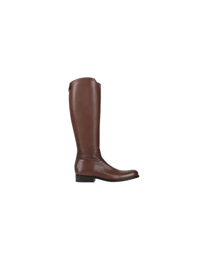 Alberto Fasciani SCHUHE - Stiefelauf YOOX.COM Schokobraun