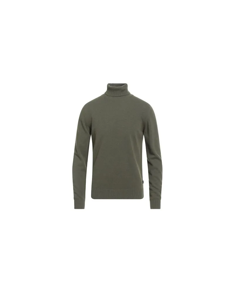 40Weft STRICKWAREN - Rollkragenpulloverauf YOOX.COM Militärgrün