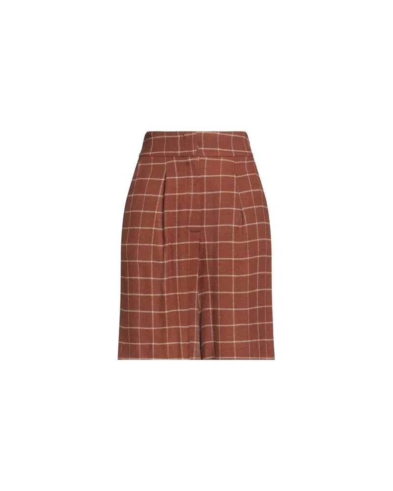 Federica Tosi HOSEN & RÖCKE - Shorts & Bermudashortsauf YOOX.COM Braun