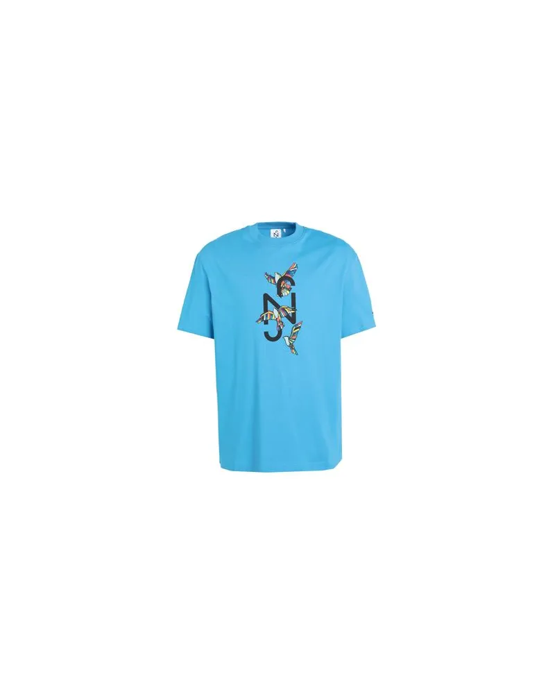 Puma x NJR Relaxed Tee  - PUMA x NJR Relaxed Tee - TOPS - T-shirtsauf YOOX.COM Azurblau