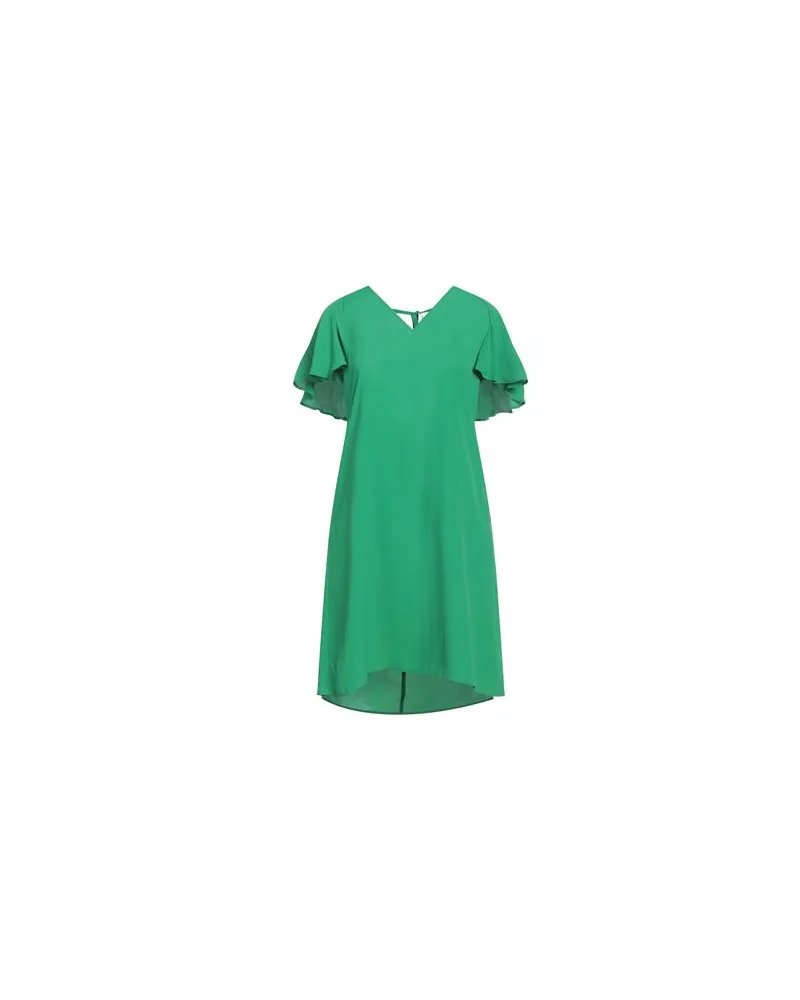 Suoli KLEIDER - Mini-Kleiderauf YOOX.COM Grün
