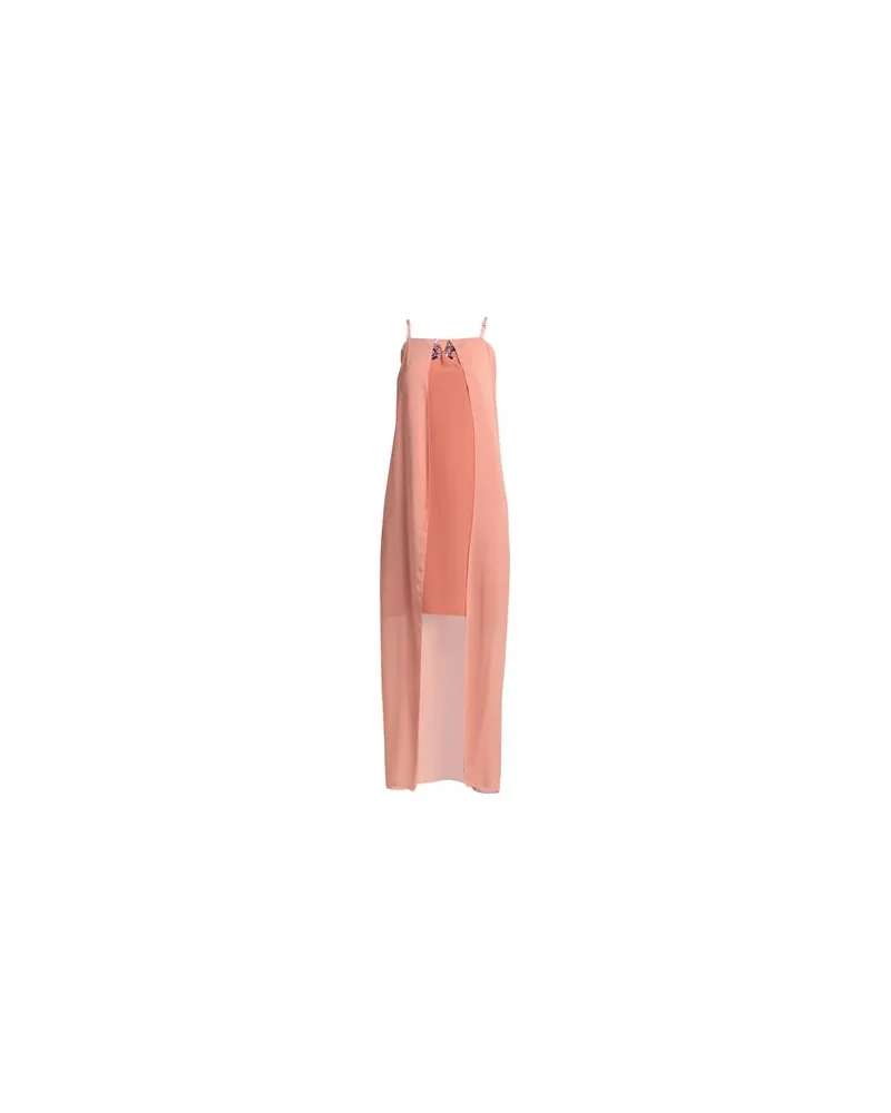 KORALLINE KLEIDER - Midi-Kleiderauf YOOX.COM Lachs