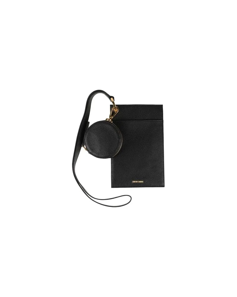 Emporio Armani Kleinlederwaren - Dokumentenetuisauf YOOX.COM Schwarz