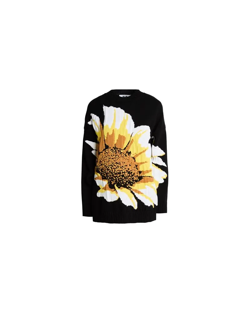 MSGM STRICKWAREN - Pulloverauf YOOX.COM Schwarz