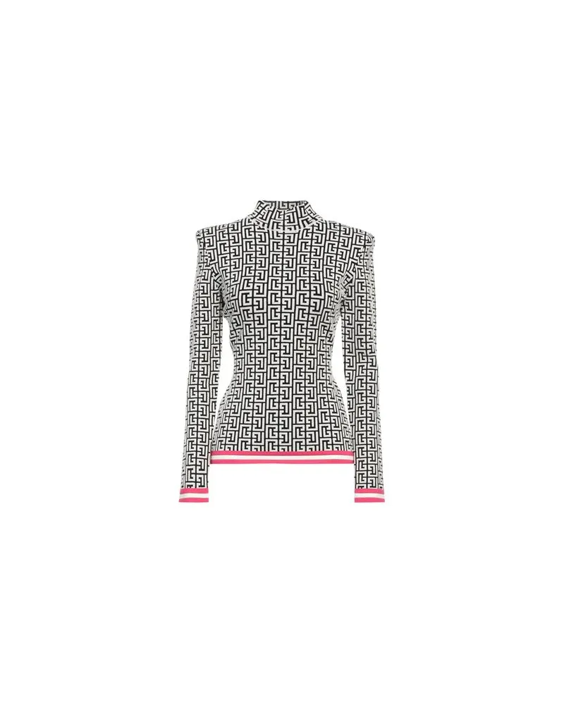 Balmain STRICKWAREN - Rollkragenpulloverauf YOOX.COM Weiß