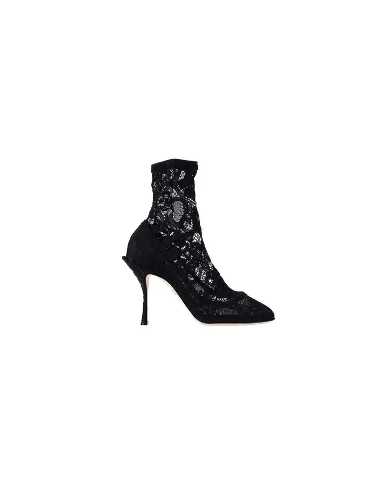 Dolce & Gabbana SCHUHE - Stiefelettenauf YOOX.COM Schwarz