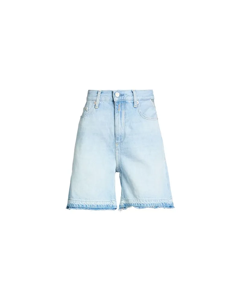 Replay HOSEN & RÖCKE - Jeansshortsauf YOOX.COM Blau