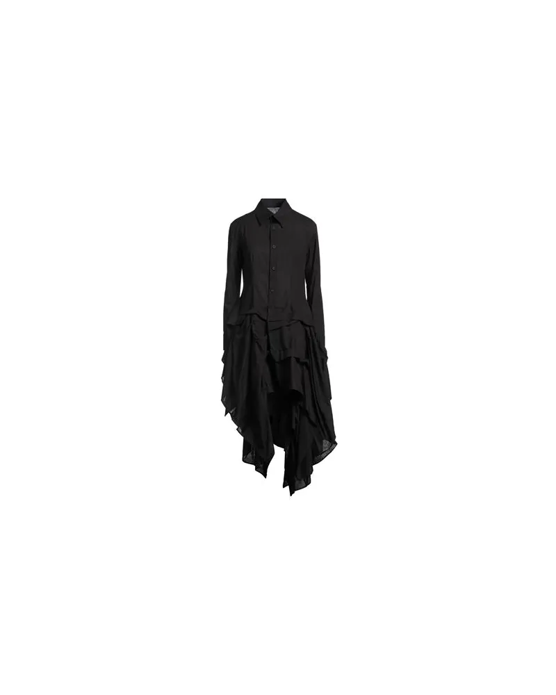 Yohji Yamamoto KLEIDER - Midi-Kleiderauf YOOX.COM Schwarz