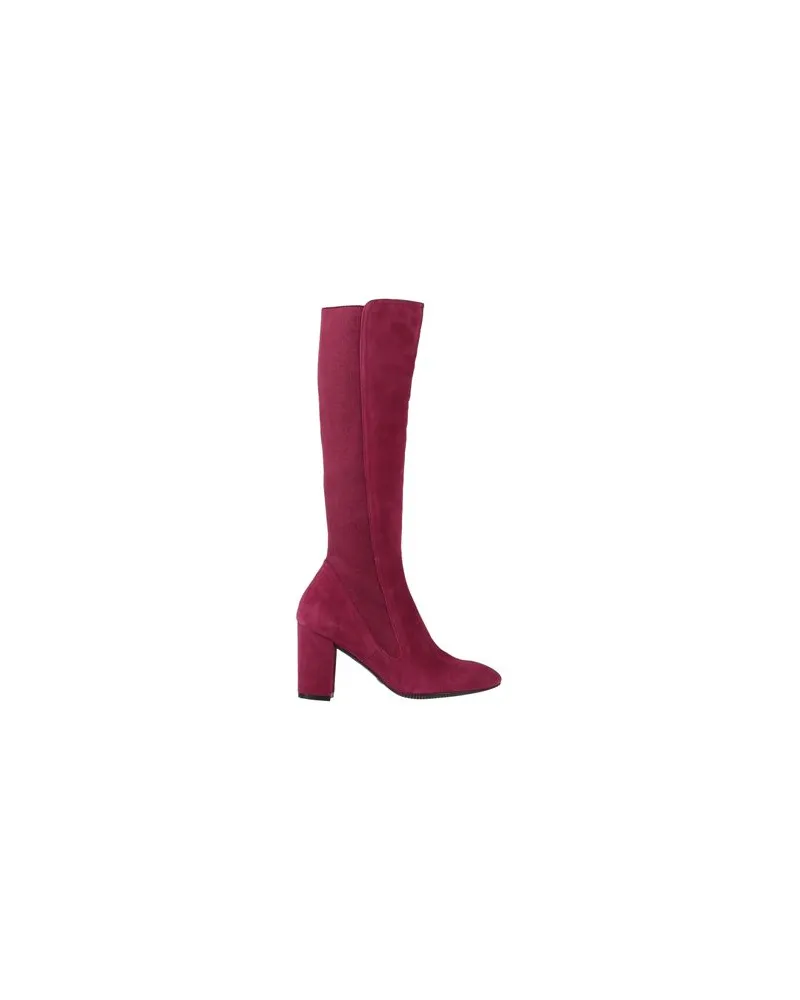 Stuart Weitzman SCHUHE - Stiefelauf YOOX.COM Bordeaux