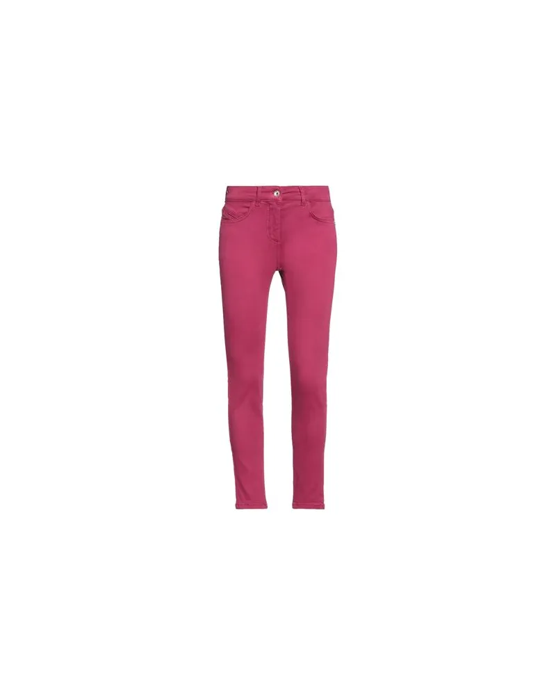Patrizia Pepe HOSEN & RÖCKE - Jeanshosenauf YOOX.COM Magenta