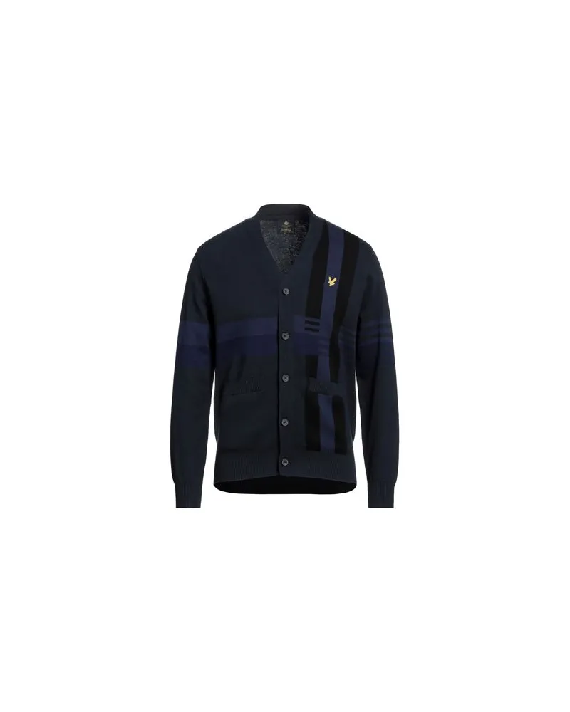 Lyle & Scott STRICKWAREN - Strickjackenauf YOOX.COM Nachtblau