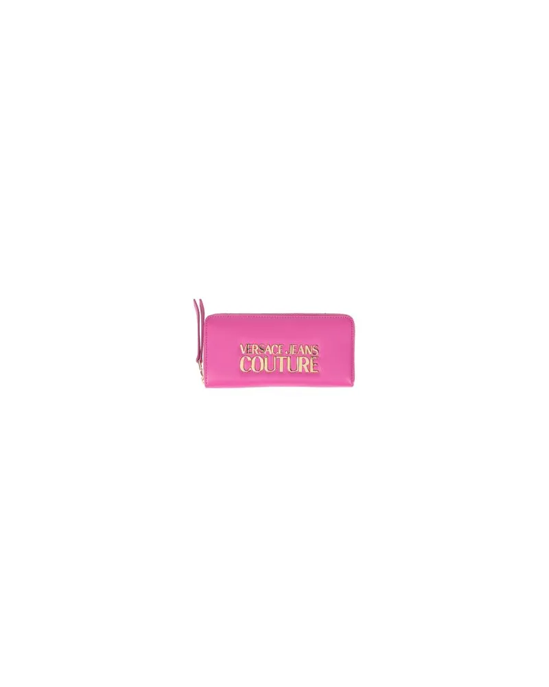Versace Jeans Kleinlederwaren - Brieftaschenauf YOOX.COM Fuchsia
