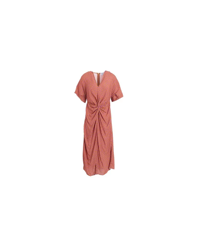 Closet KLEIDER - Midi-Kleiderauf YOOX.COM Rostrot