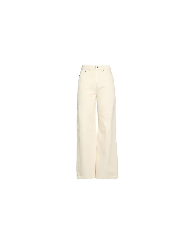 Barbour HOSEN & RÖCKE - Jeanshosenauf YOOX.COM Cremeweiß