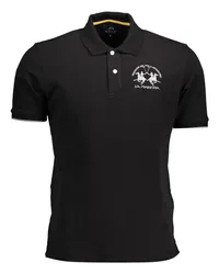 La Martina Poloshirt Schwarz