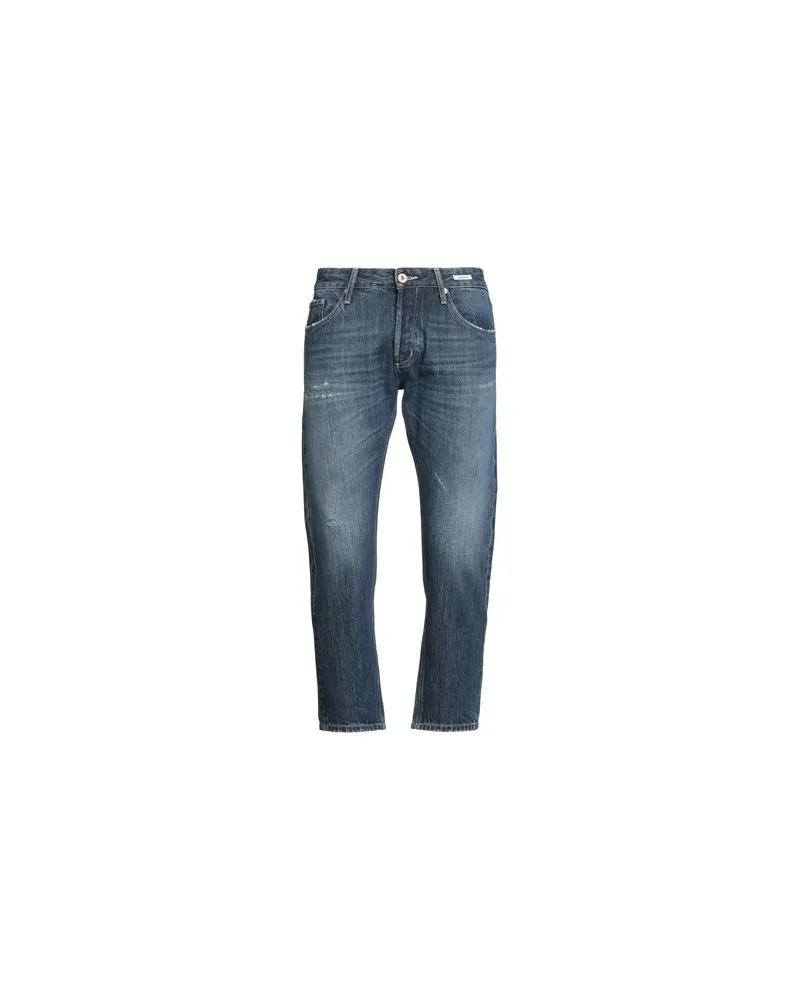UNIFORM HOSEN & RÖCKE - Jeanshosenauf YOOX.COM Blau