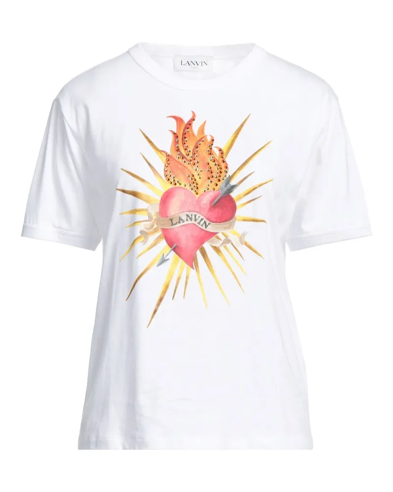 Lanvin T-shirts Weiß