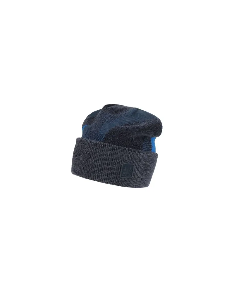 Armani Exchange ACCESSOIRES - Mützen & Hüteauf YOOX.COM Marineblau