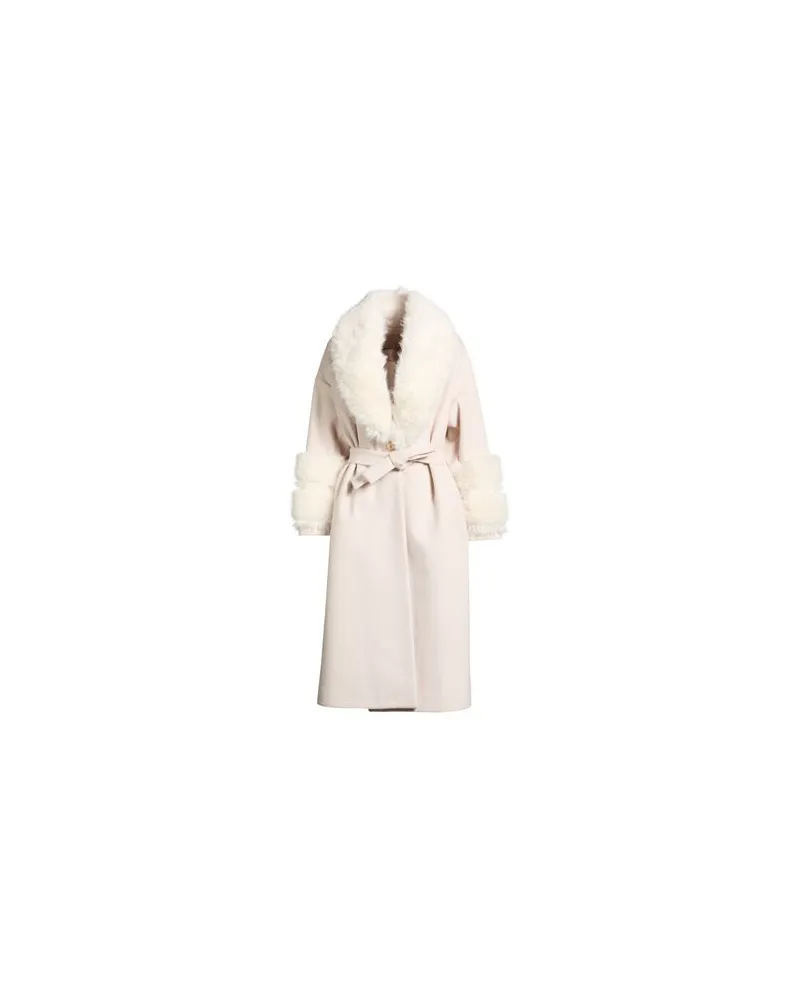 Yes London JACKEN & MÄNTEL - Mäntelauf YOOX.COM Cremeweiß