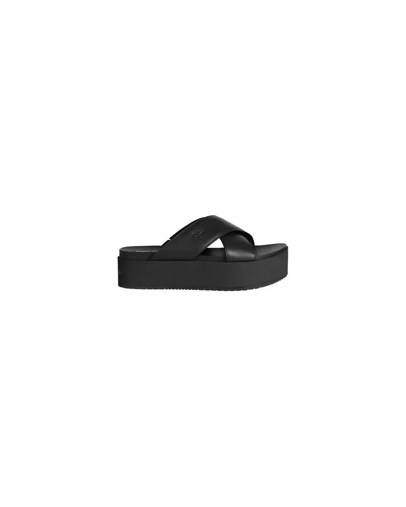 Calvin Klein SCHUHE - Sandalenauf YOOX.COM Schwarz