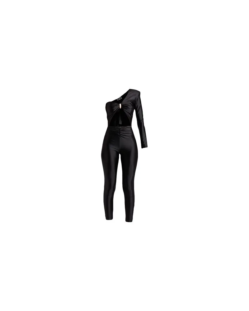 Elisabetta Franchi OVERALLS - Jumpsuitsauf YOOX.COM Schwarz