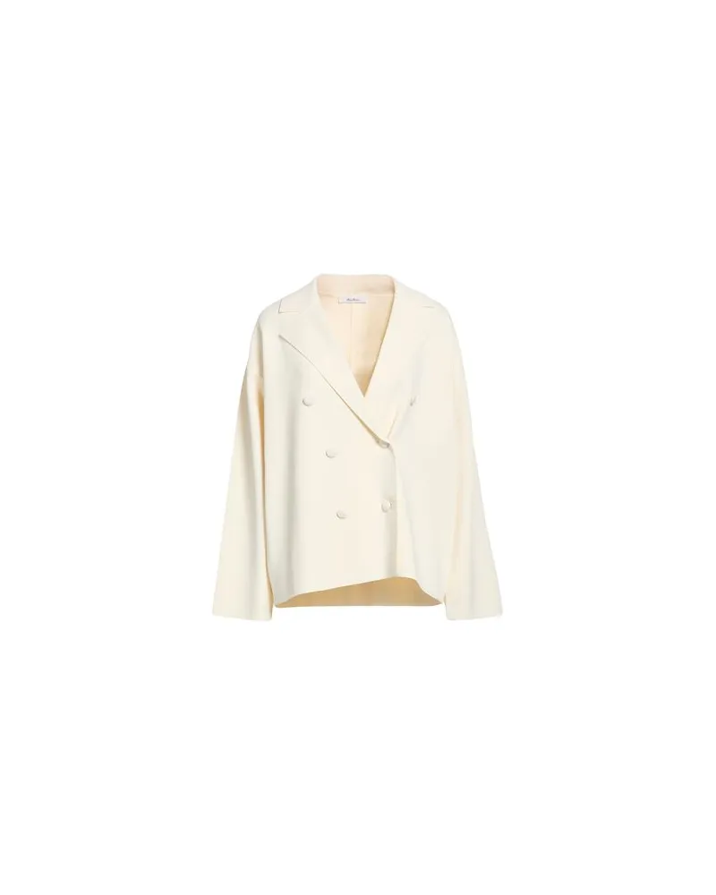 Max Mara ANZÜGE und CO-ORDS - Blazersauf YOOX.COM Cremeweiß