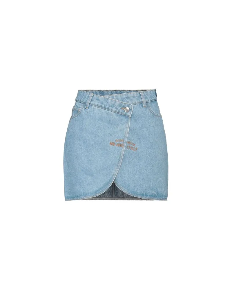 GCDS HOSEN & RÖCKE - Jeansröckeauf YOOX.COM Blau