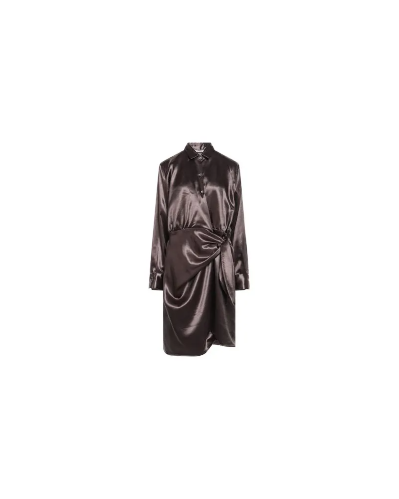 Caliban KLEIDER - Mini-Kleiderauf YOOX.COM Dunkelbraun