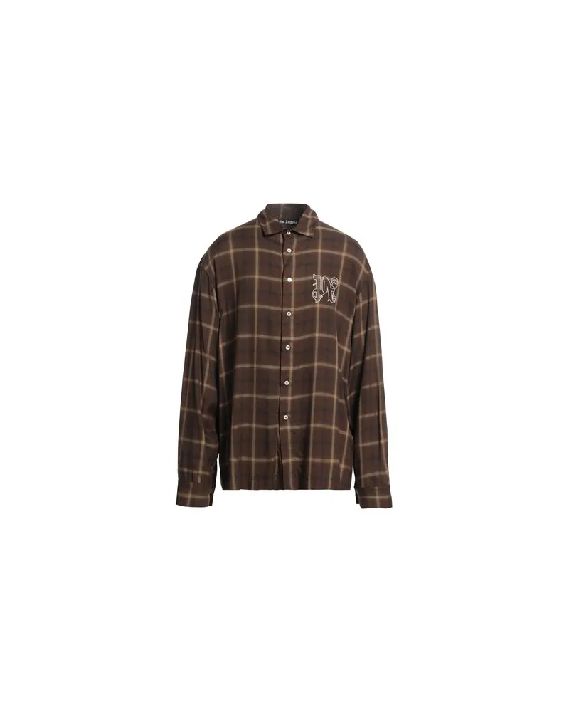 Palm Angels TOPS - Hemdenauf YOOX.COM Braun