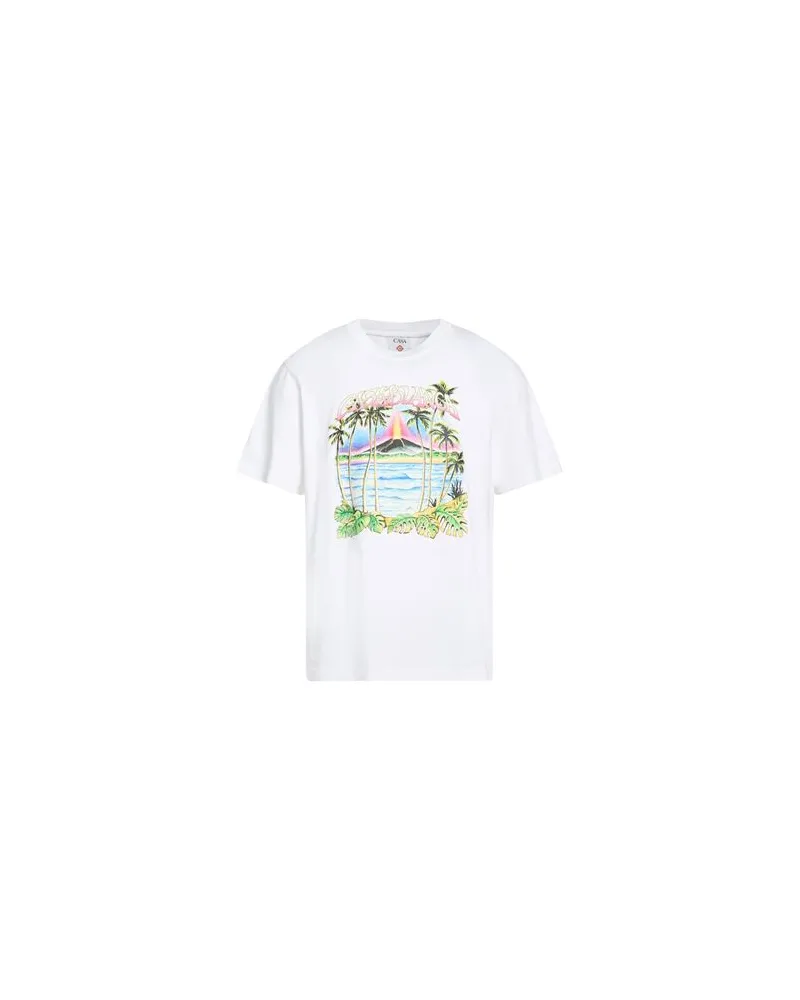Casablanca Paris TOPS - T-shirtsauf YOOX.COM Weiß
