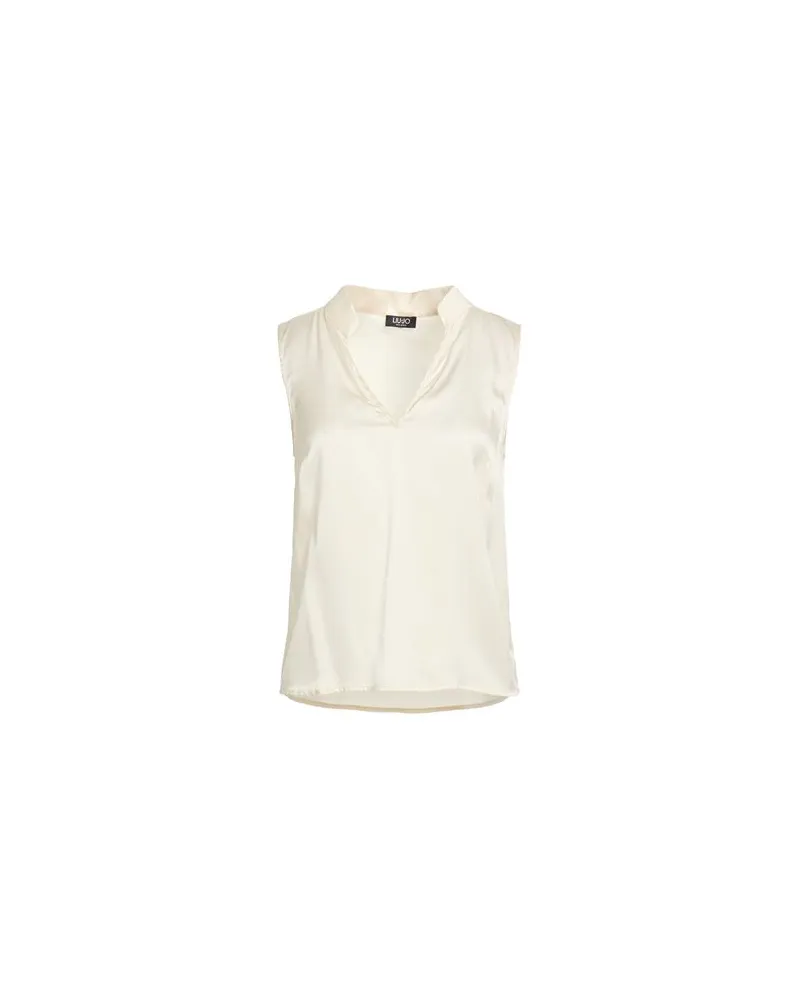 Liu Jo TOPS - Topsauf YOOX.COM Elfenbein