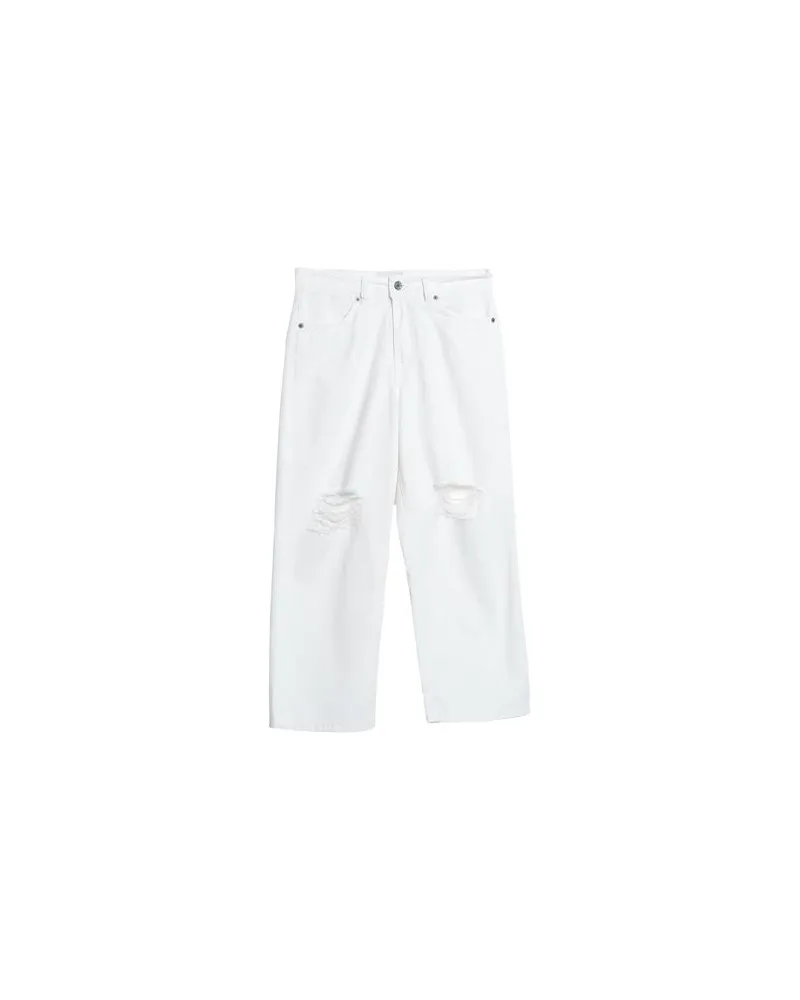 BERNA HOSEN & RÖCKE - Jeanshosenauf YOOX.COM Weiß