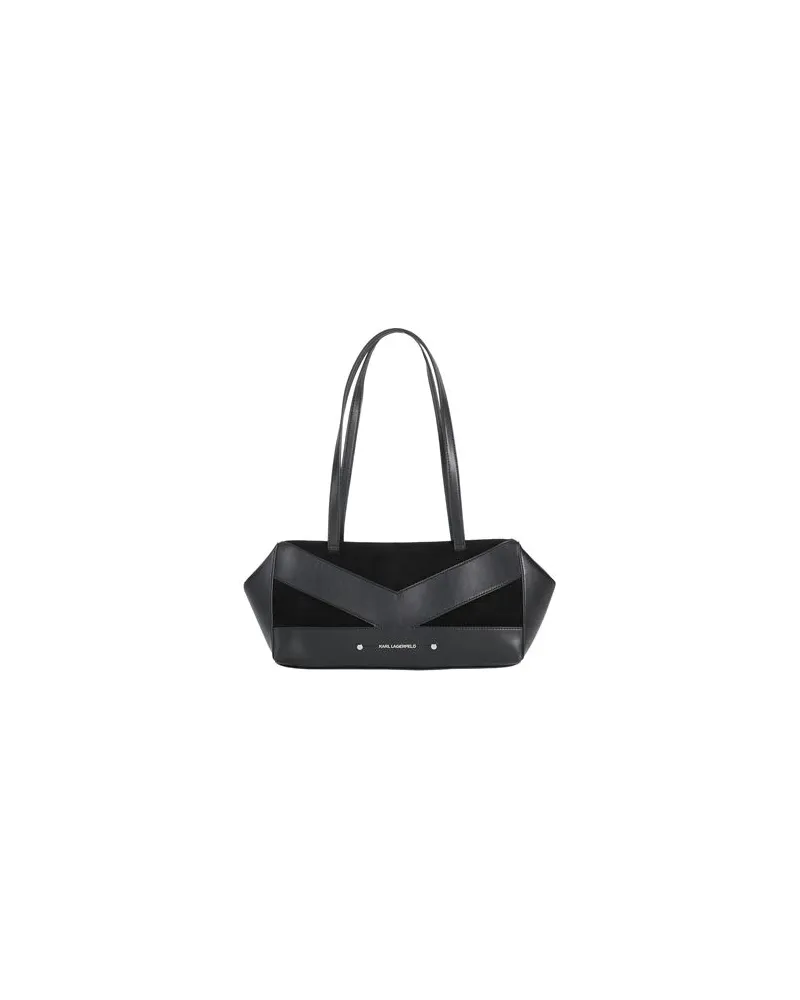Karl Lagerfeld TASCHEN - Schultertaschenauf YOOX.COM Schwarz