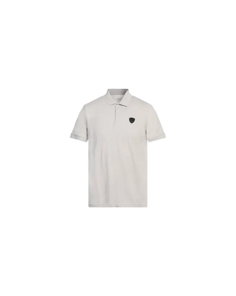 EA7 TOPS - Poloshirtsauf YOOX.COM Hellgrau