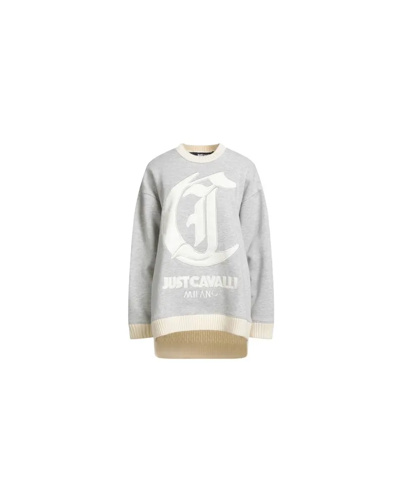 Just Cavalli TOPS - Sweatshirtsauf YOOX.COM Hellgrau