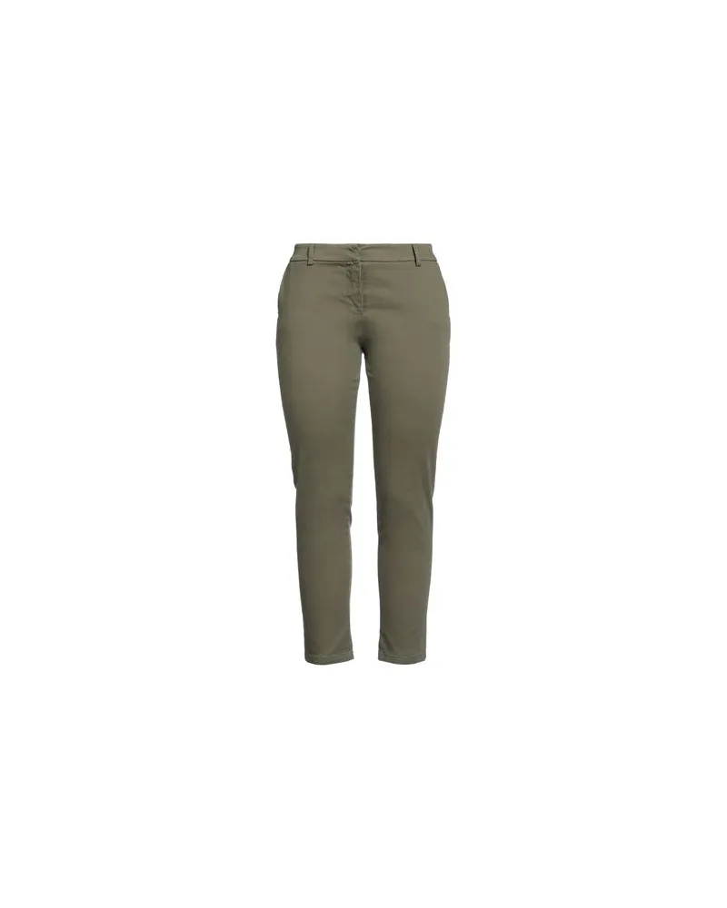 KONTATTO HOSEN & RÖCKE - Hosenauf YOOX.COM Militärgrün