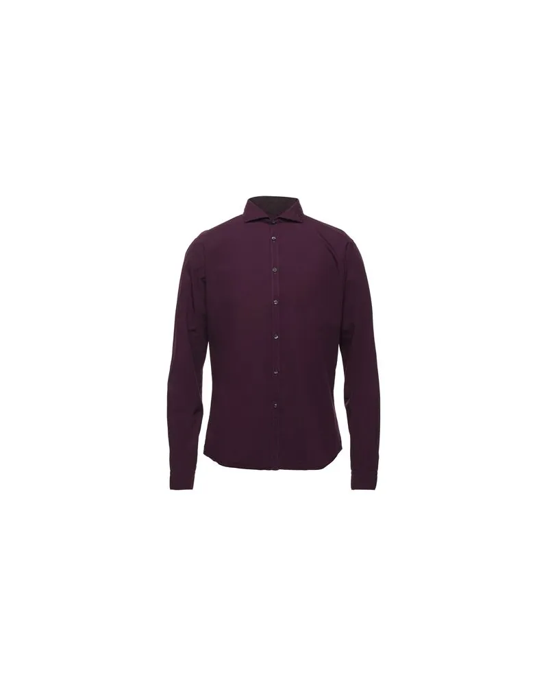 MICHAEL COAL TOPS - Hemdenauf YOOX.COM Dunkelviolett