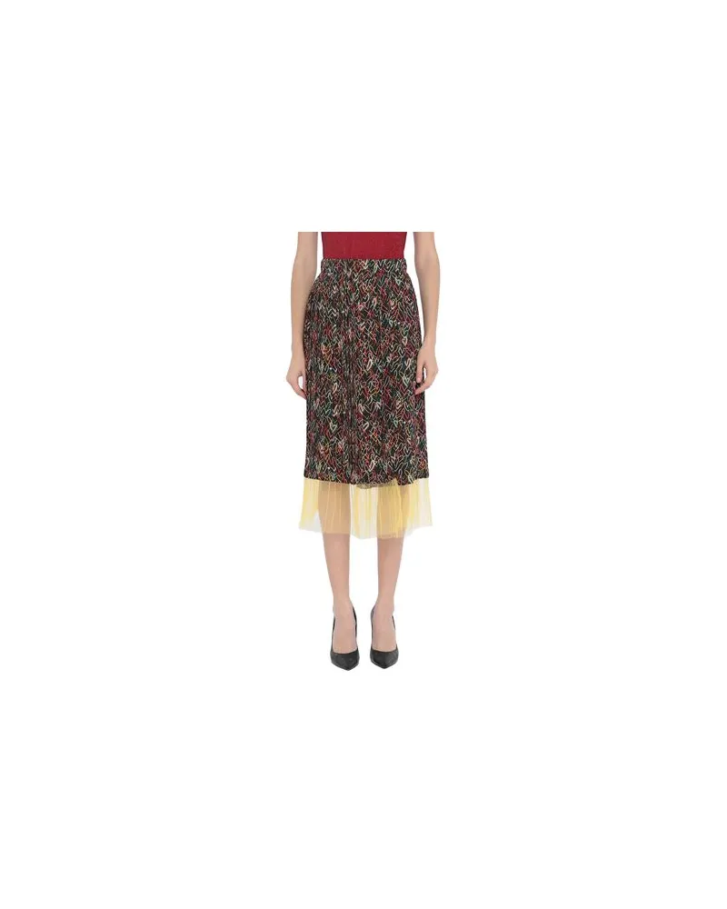 Elisabetta Franchi HOSEN & RÖCKE - Midi-Röckeauf YOOX.COM Schwarz