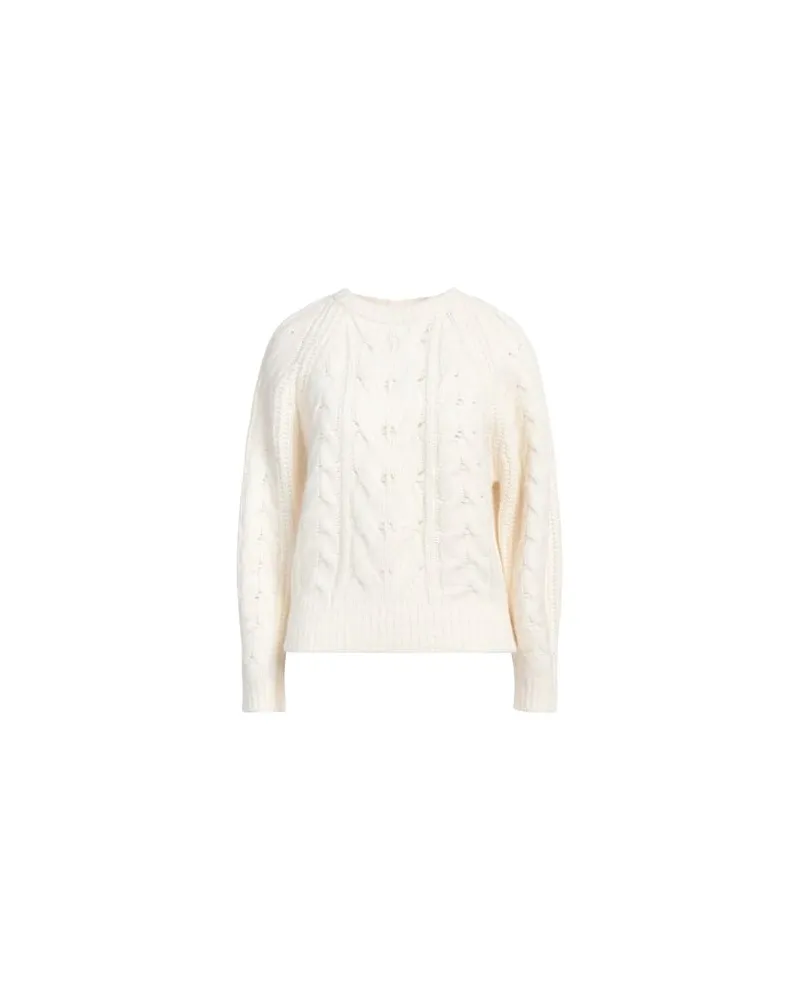 Maje STRICKWAREN - Pulloverauf YOOX.COM Cremeweiß