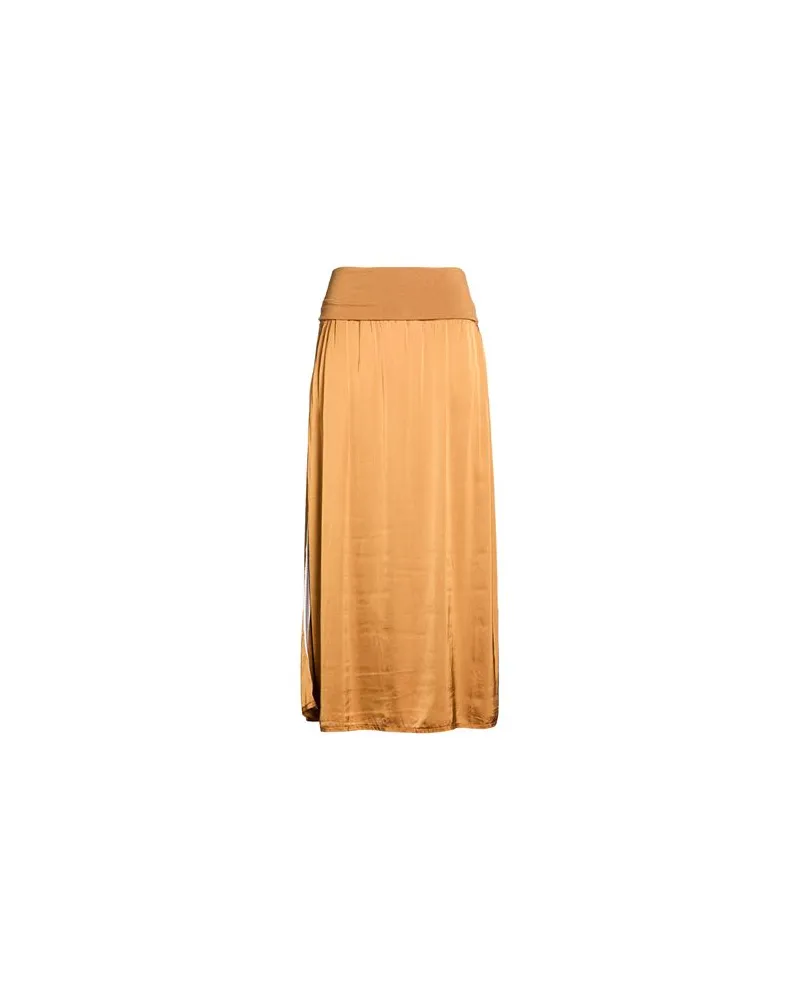 Alessia Santi HOSEN & RÖCKE - Maxi-Röckeauf YOOX.COM Kamel