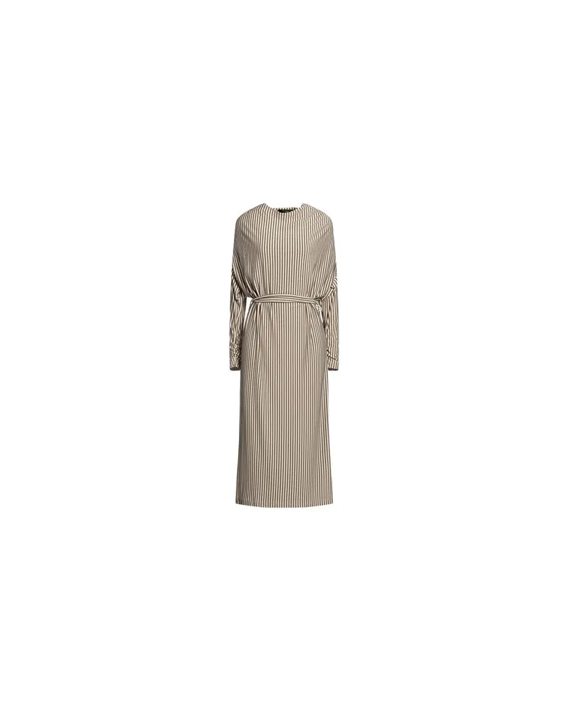 Manila Grace KLEIDER - Midi-Kleiderauf YOOX.COM Militärgrün