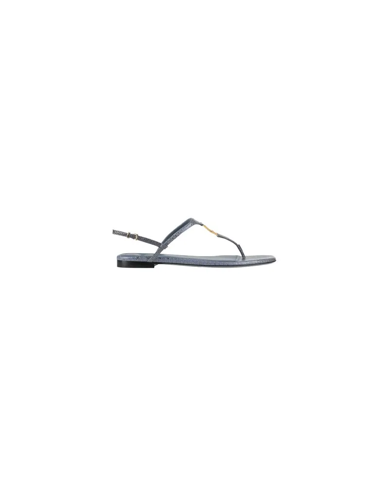 Fendi SCHUHE - Zehentrennerauf YOOX.COM Taubenblau