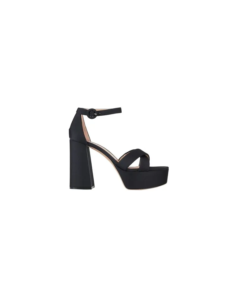 Gianvito Rossi SCHUHE - Sandalenauf YOOX.COM Schwarz