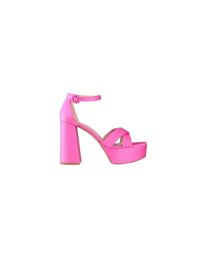 Gianvito Rossi SCHUHE - Sandalenauf YOOX.COM Fuchsia