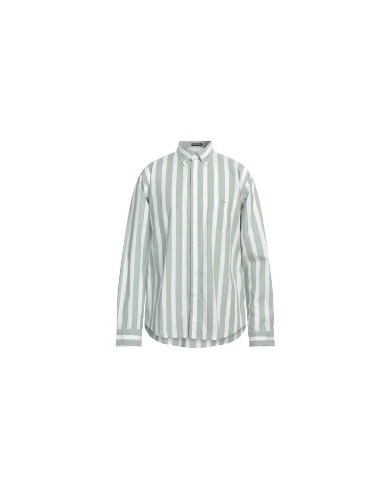 Gant TOPS - Hemdenauf YOOX.COM Salbeigrün