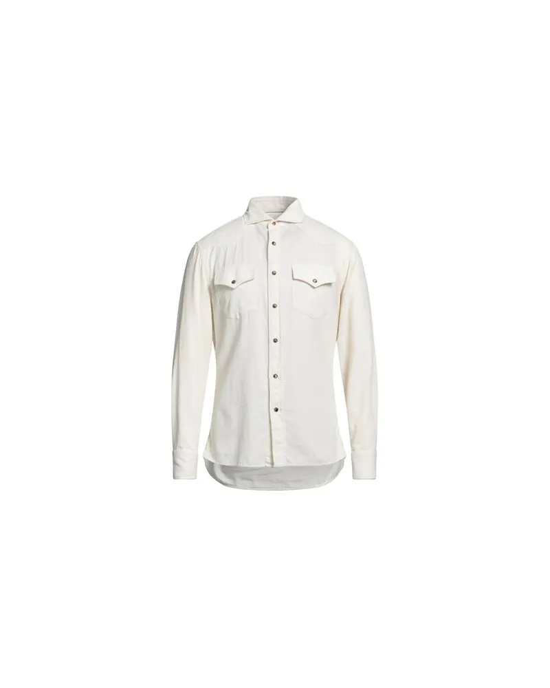 Brunello Cucinelli TOPS - Hemdenauf YOOX.COM Elfenbein