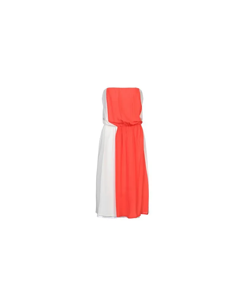 Semicouture KLEIDER - Midi-Kleiderauf YOOX.COM Weiß